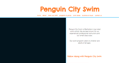 Desktop Screenshot of penguincityswim.com